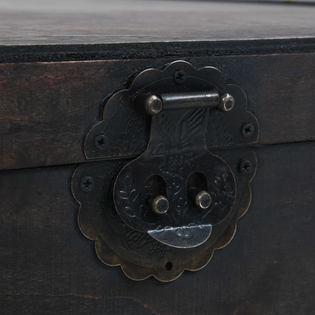 Table Basse Contreplaqué Style Vintage 120X55X35 Cm