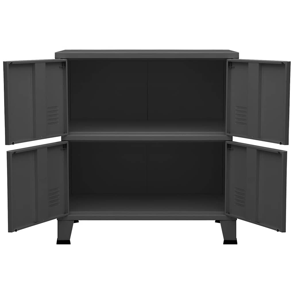 Coffre De Rangement Industriel 75X40X Acier