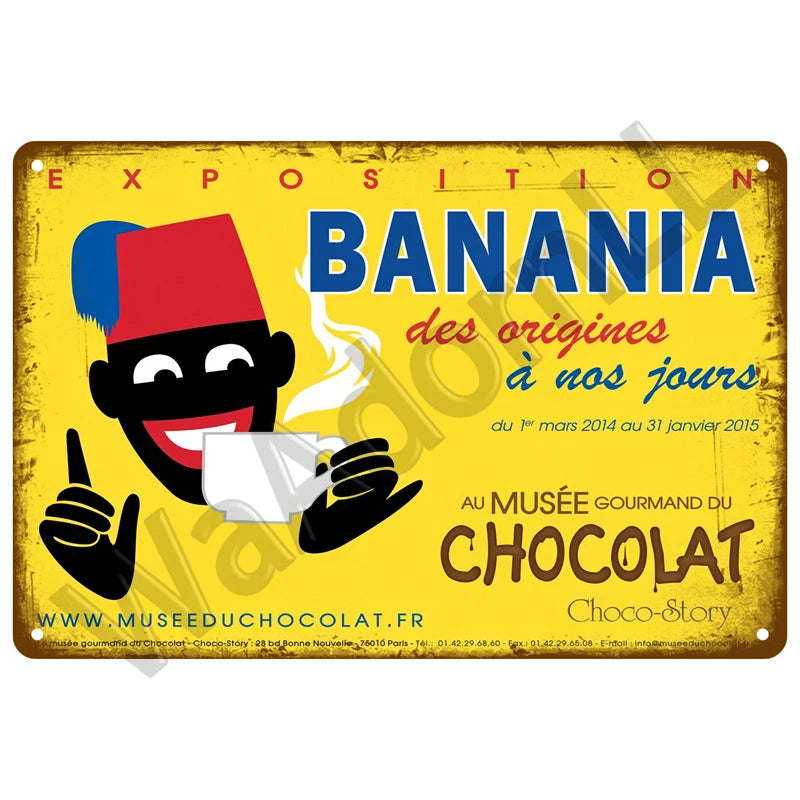 But First, Coffee Plaque Métal Vintage Coffee Shop