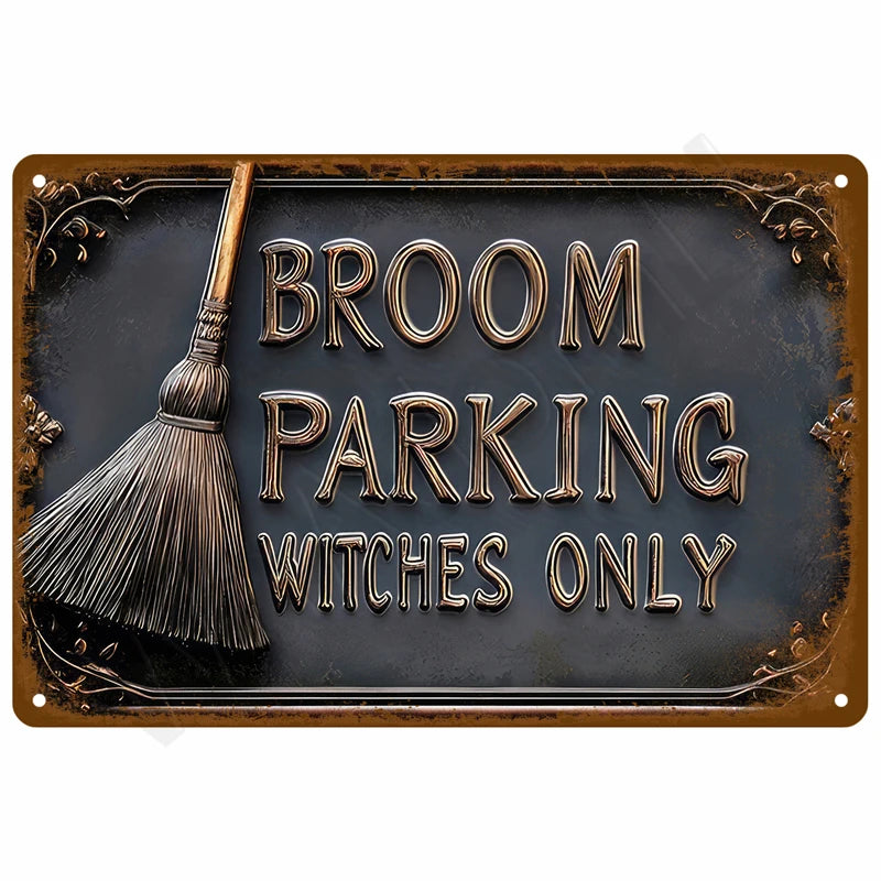 Garage Rules Plaque Métal Vintage Déco Murale