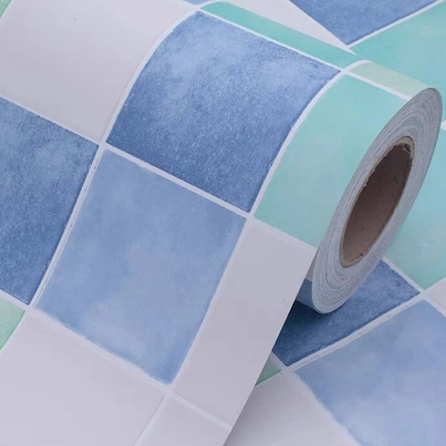 Sticker Mural Effet Brique Rouge Vintage (PVC