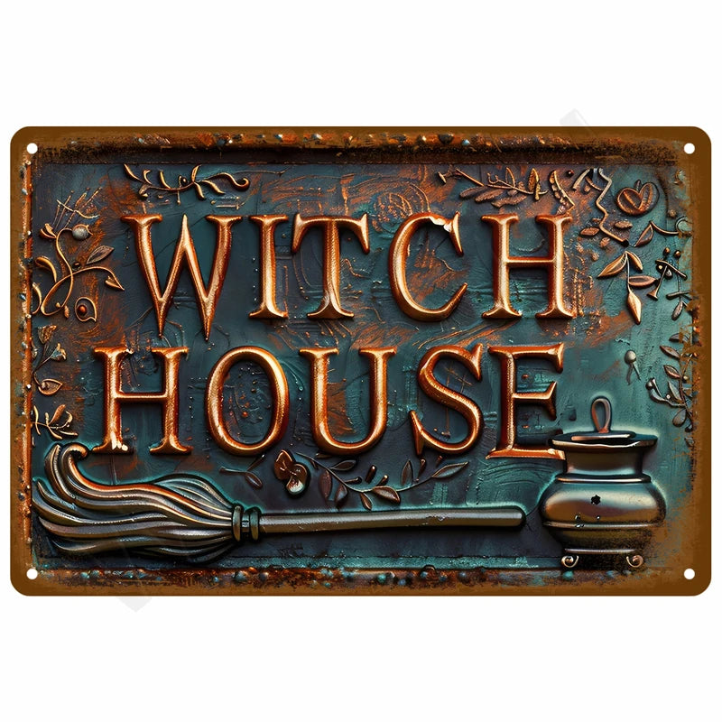 Garage Rules Plaque Métal Vintage Déco Murale