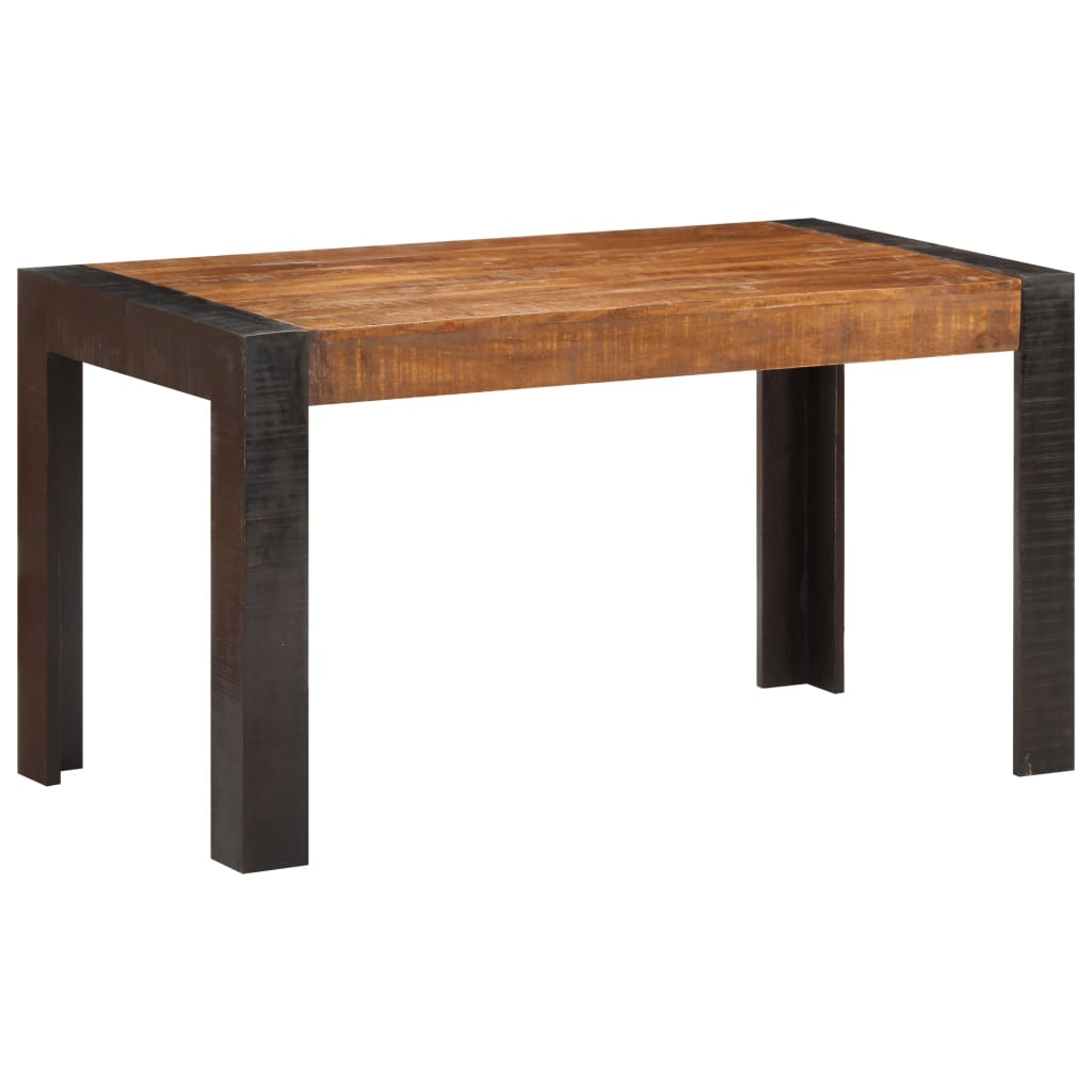 Table basse 140x70x76 cm Bois de manguier brut massif