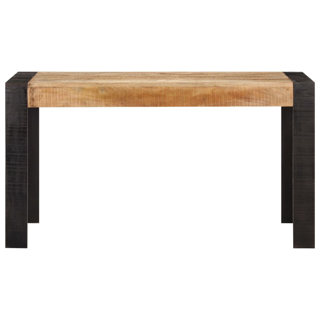 Table basse 140x70x76 cm Bois de manguier brut massif