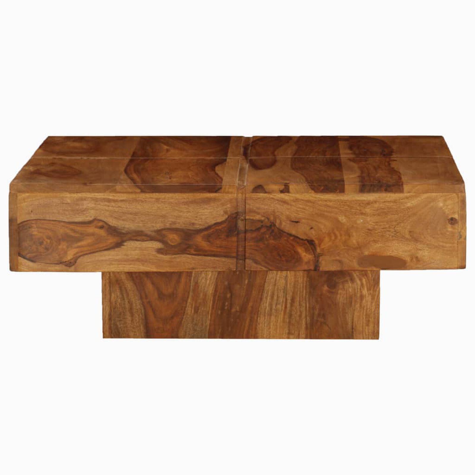 Table basse "Harlem 80" en bois d'acacia massif