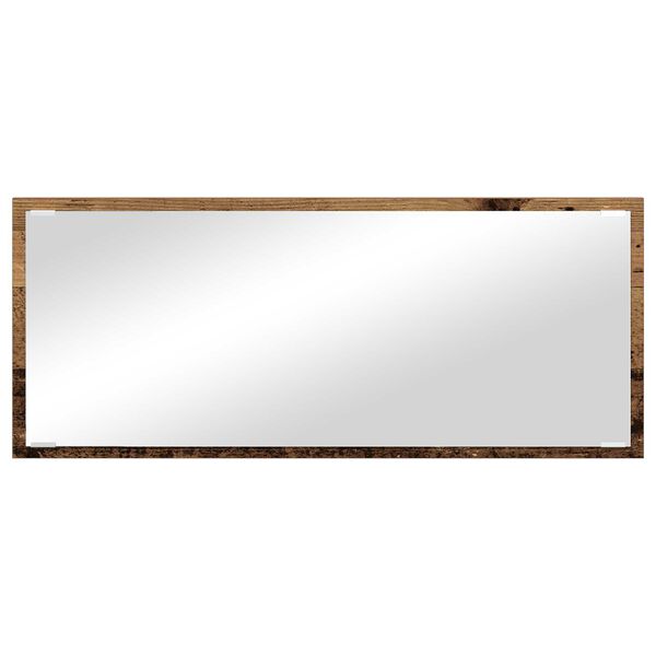 Miroir de bois ancien Led