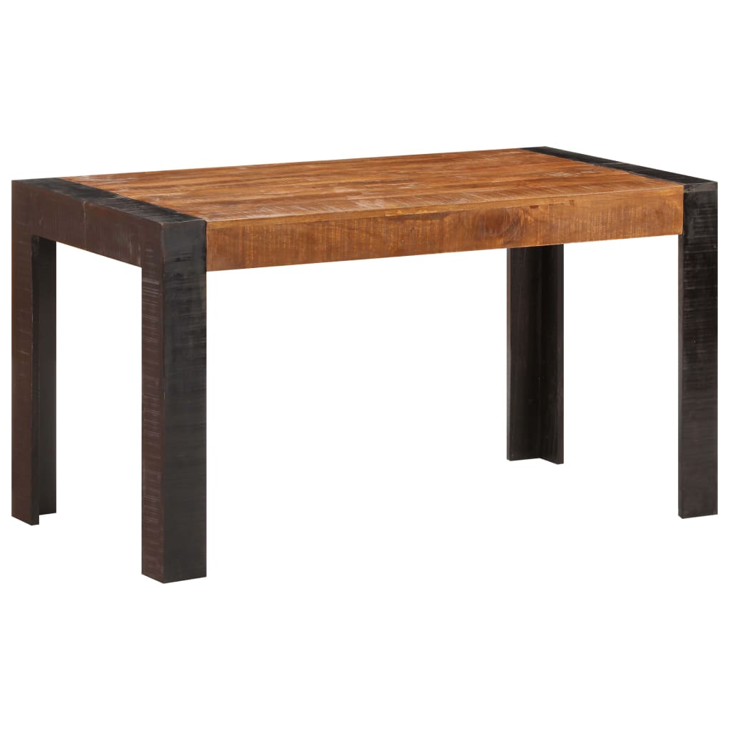 Table basse 140x70x76 cm Bois de manguier brut massif