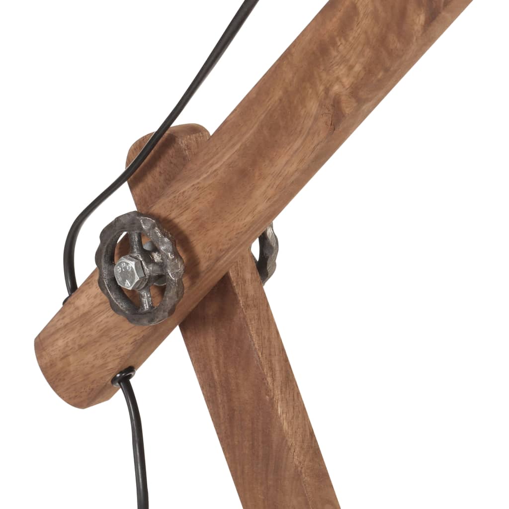 Lampe de bureau industrielle Noir Rond 58x18x90 cm E27